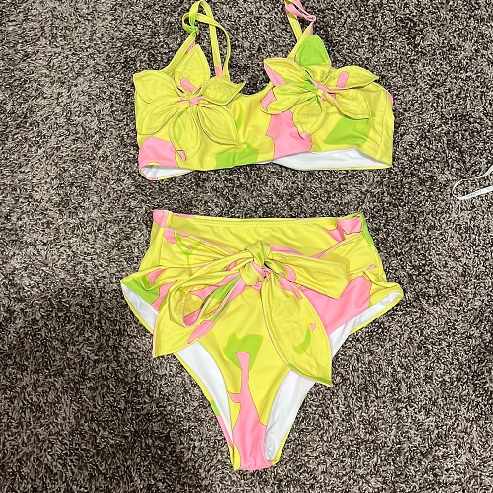High waist bikini